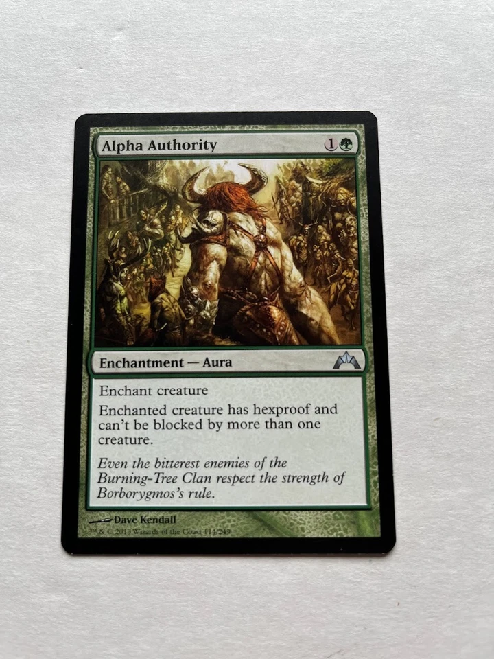1x ALPHA AUTHORITY - Gatecrash - MTG - Magic the Gathering - Image 1 of 1