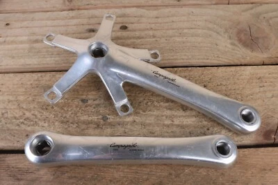 Juego de bielas Campagnolo Mirage 172,5 mm brazos de biela de aluminio bicicleta de carretera retro vintage Foto 1 de 4