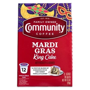 Cialde per torta k caffè comunitario martedì grasso tazze K per Keurig 12 pezzi - Foto 1 di 4