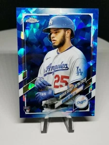 2021 Topps Chrome Update Sapphire KEIBERT RUIZ Debut Rookie RC #US309 Nationals - Picture 1 of 2