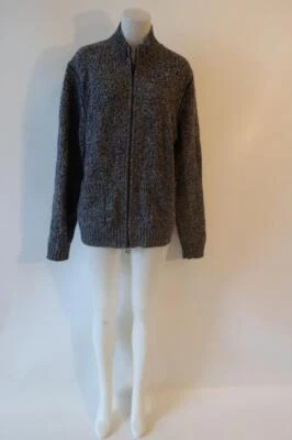 Mens Jack Spade Blue, Gray Full Zip Cardigan Sweater Sz XL * - Image 1 of 4