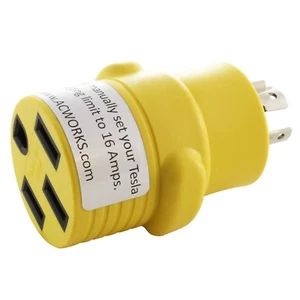 20 AMP 250 Volt NEMA L14-20P auf 50 AMP NEMA 14-50R RV Stecker Adapter von AC WORKS® - Bild 1 von 8