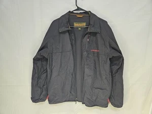 Timberland Weathergear Full Zip Black Nylon Jacket Men's Small - Picture 1 of 6
