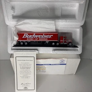 Matchbox 1:100 Scale Budweiser Peterbilt Tractor Trailer CCY06/B-M NEW - Picture 1 of 1