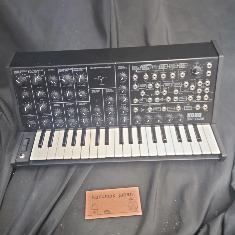 Korg MS-20ic Tested USB Analog Modeling Synthesizer Controller Virtual MS20 - Image 1 of 4