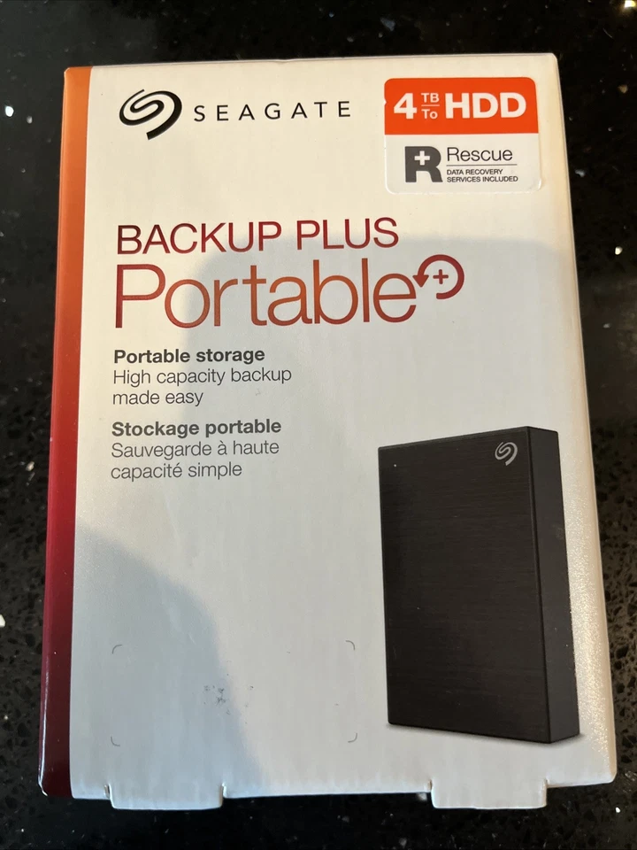 *NEW*Seagate One Touch STHP4000400 4TB 2.5" USB 3.0 Portable External Hard Drive - Image 1 of 2