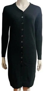 Wilfred Black Bodycon Dress 100% Wool Long Sleeve Aritzia XS - Picture 1 of 8