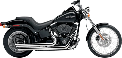 Sistema de escape Cobra 6850 Speedster 87-06 Harley Softail Heritage Classic FLSTC Foto 1 de 3