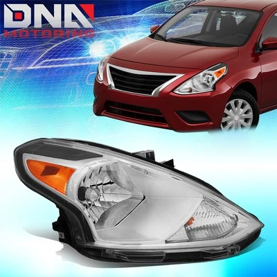 For 2015-2019 Nissan Versa Right/ Passenger Side Halogen Headlight Headlamp - Image 1 of 4