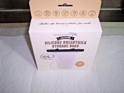 Bolsas de almacenamiento de leche materna de silicona reutilizables Legendairy Milk 5 perlas Foto 1 de 2