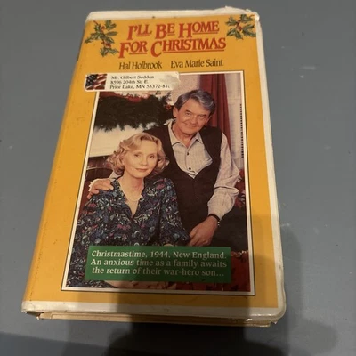 I'll Be Home For Christmas VHS Hal Holbrook Eva Maria Saint Foto 1 de 4