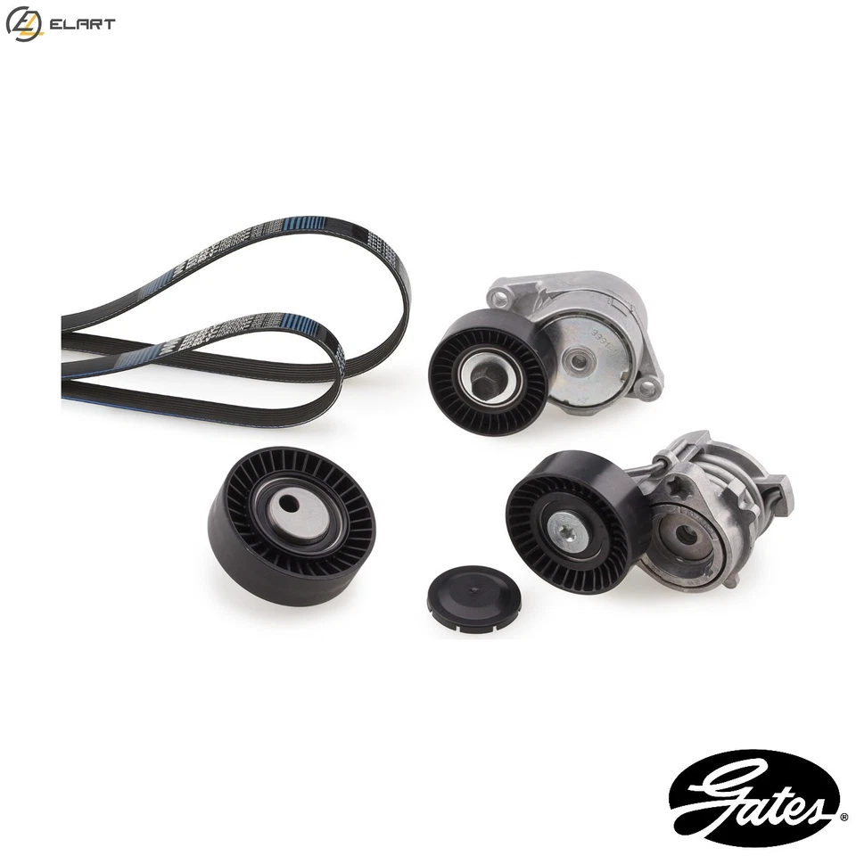 VRIBBED BELT SET K096PK1540 FOR BMW N52 B25 BE 2.5L M54 B30 3.0L M54 B25 2.5L - Image 1 of 4