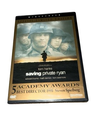 Saving Private Ryan (DVD 1998) Spielberg WW2 Film Tom Hanks Brand New & Sealed - Image 1 of 2