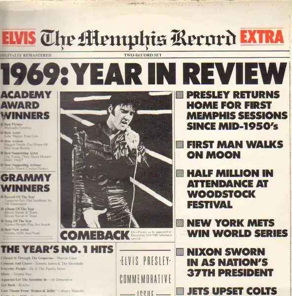 Elvis Presley The Memphis Record GATEFOLD NEAR MINT RCA 2xVinyl LP - Bild 1 von 1