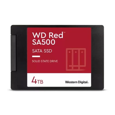 WESTERN DIGITAL WD Red™ SA500 NAS SATA SSD 2,5” mit Gehäuse 4 TB