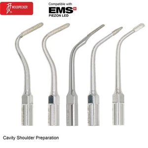 Picchio Ultrasuoni Scaler Punte Cavità Spalla Preparazione Adatto EMS Manipolo - Foto 1 di 50
