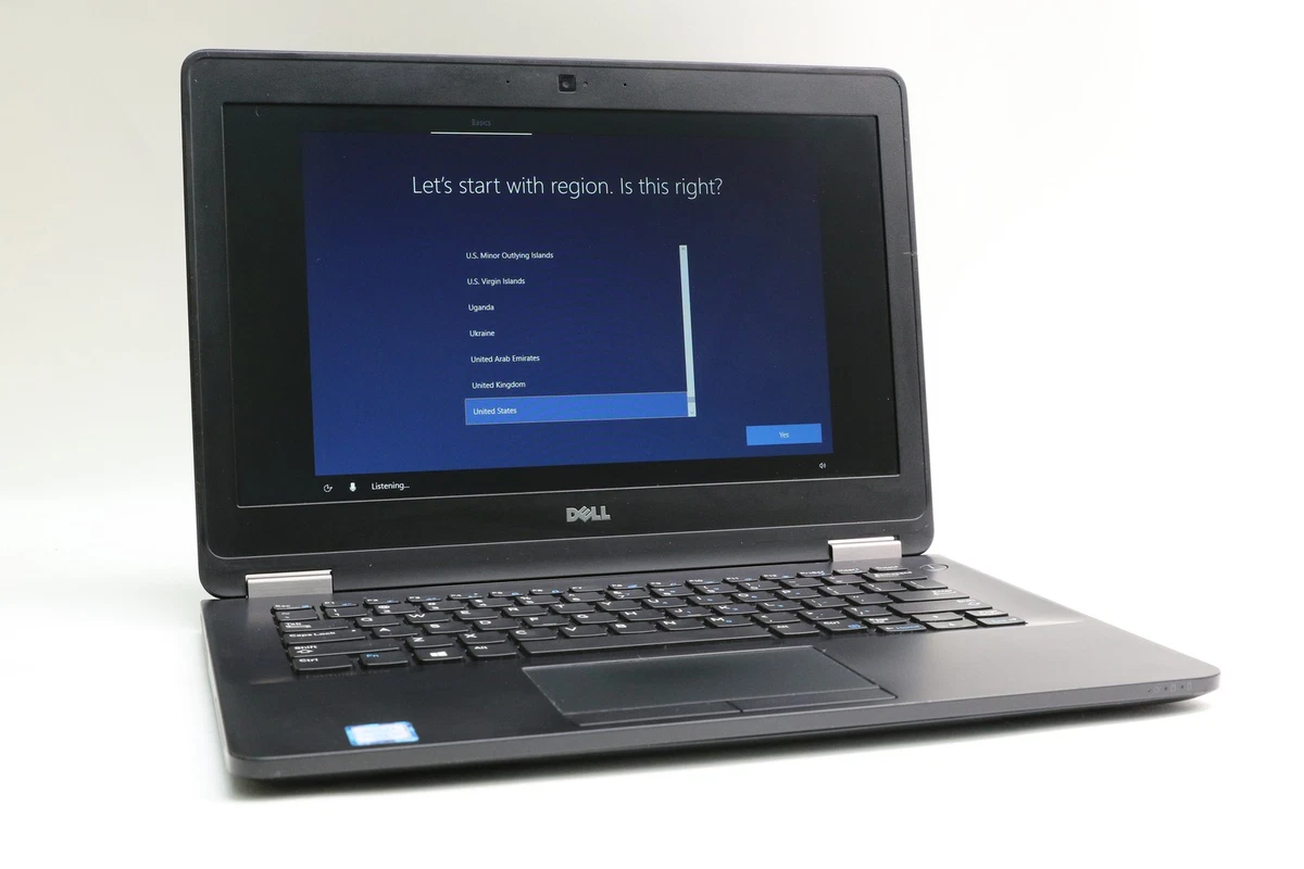 Dell Intel Core i7 6th Gen. PC Laptops & Netbooks 13-13.9 in
