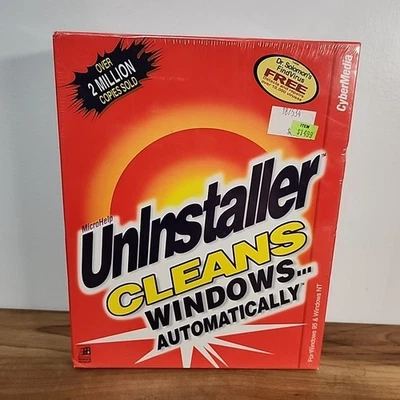 Microhelp Uninstaller Windows 95 And NT CD Rom Version CyberMedia - Image 1 of 4