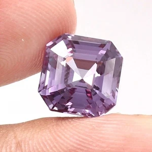 Natürlicher Alexandrit zertifiziert selten Farbwechsel 9,54 ct Asscher-Schliff Edelstein - Bild 1 von 4