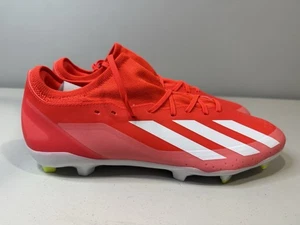 Size 13 Men’s Adidas X Crazyfast League FG Energy Citrus Pack Solar Red IE2377 - Picture 1 of 5