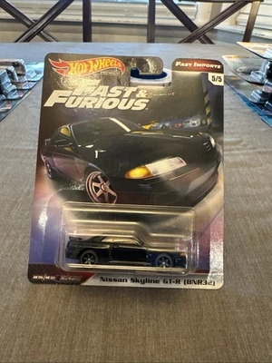 Nissan Skyline GT-R (BNR32) (pliegueB) Hot Wheels Fast & Furious Fast Imports 5/5 Foto 1 de 4