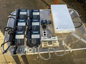 Panasonic KX-TD1232 Telefonanlage & 6 Telefonbasen KX-T7453 mit Extras SCHÖN!! - Bild 1 von 18