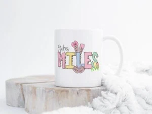 Personalized Name Easter Bunny Coffee Mug 15oz - Picture 1 of 1