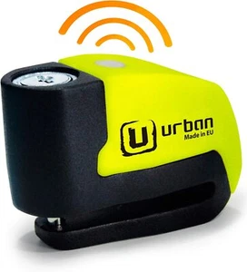 URBAN UR6 Hi-Tech Alarm Disc Lock 120db ON/Off, Warning, Light Alert, A+ - Picture 1 of 7