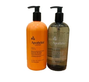 Apothekie 2 x 500ml Soothing Hand Wash Peach Passion & Musk With Essential Oils - Picture 1 of 4