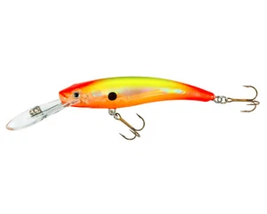 OSKO Neon Deep Runner Trolling Crank Bait Minnow Fishing Lure ZANDER PIKE #59 - Picture 1 of 1