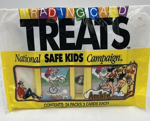Archie Trading Card Treats Bag of 24 sealed 3 card Packs 1991 Impel Halloween - Bild 1 von 3