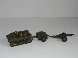 (W) Dinky 18 PFÜNDER GUN SET WITH TRACKED DRAGON & FIGURES - 162 - Bild 1 von 5