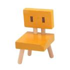 3xMini Small Chair Ornament, Wooden Chair Ornament Crafts, Seat Model Chair