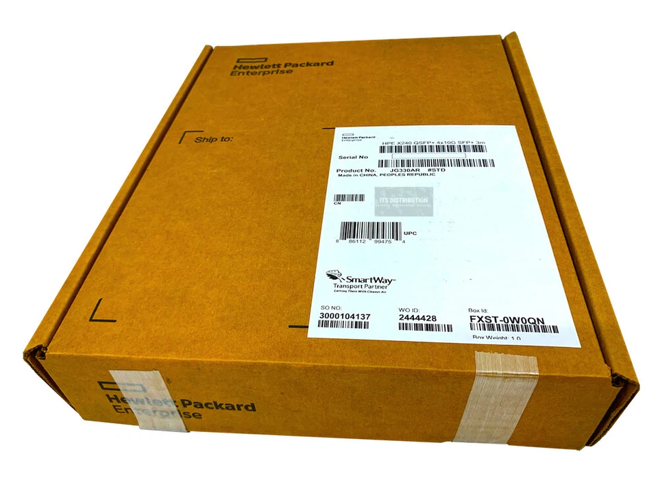 Cable divisor JG330A I genuino HP X240 QSFP+ a 4x 10G SFP+ 3m RENOVAR SELLADO Foto 1 de 4