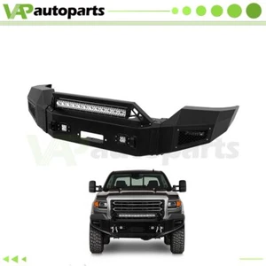 For 2015-2019 GMC Sierra 2500 3500 Assembly Complete Front Bumper W/ LED Lights - Picture 1 of 8