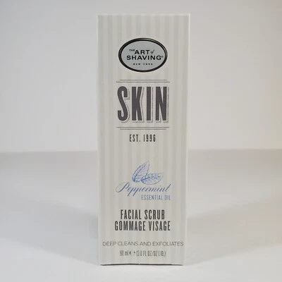 Exfoliante facial para piel de hombre The Art of Shaving menta 3 oz limpia y exfolia profundamente Foto 1 de 4