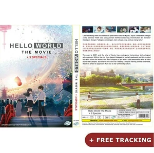 Hello World (Movie Film + 3 Specials ) DVD Anime All Region - Foto 1 di 1