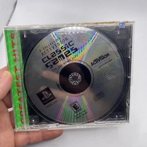 A Collection Of Activision Classic Games For The Atari 2600 PS1 Disc Only Tested - Picture 1 of 4