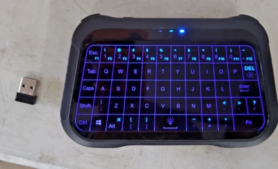 Cleartouch Mini Wireless Keyboard And Touchpad - Backlit, convenient size - Image 1 of 4