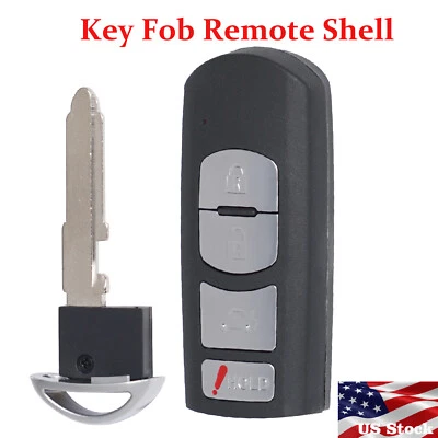 Carcasa de llave de repuesto para MAZDA 6 MAZDA 3 MX-5 MIATA WAZSKE13D01 2014-2018 Foto 1 de 4