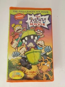 The Rugrats Movie (1998) VHS Clamshell with Orange Cassette Tape USED - Picture 1 of 7