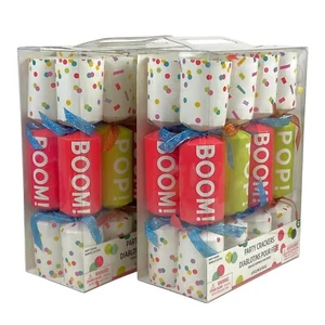 16 Pcs Confetti Party Crackers Party Favors Novelty - 9 inch - Picture 1 of 5