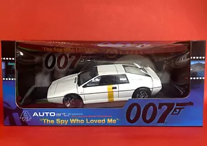 1999 AutoArt 1/18 James Bond 007 The Spy Who Loved Me Lotus Esprit MIB - Picture 1 of 10