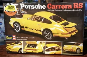 1976 PORSCHE CARRERA RS by REVELL. STILL SEALED IN CELLO , 1/25TH SCALE - Picture 1 of 6
