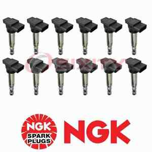 For Bentley Continental NGK 12 pc Ignition Coils 6.0L W12 2003-2018 tx