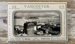 Fotos reales de recuerdo turístico de viaje vintage de Vancouver aC 1930 - Imagen 1 de 3