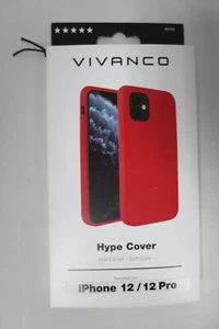 Vivanco Hype Cover Apple iPhone 12 & 12 Pro Schutzhülle Tasche Etui Case Rot - Bild 1 von 1