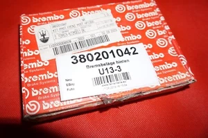 Pastillas de freno traseras Maserati 4200 - Rear Brake Pads - # 380201042 - Imagen 1 de 2