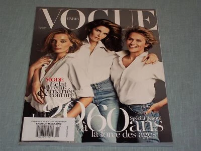 2012 NOVEMBER VOGUE PARIS MAGAZINE - DARIA WERBOWY SEYMOUR HUTTON - L 3657 - Image 1 of 2