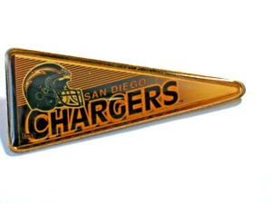 Vintage San Deigo Chargers Wimpel Anstecknadel - Bild 1 von 1